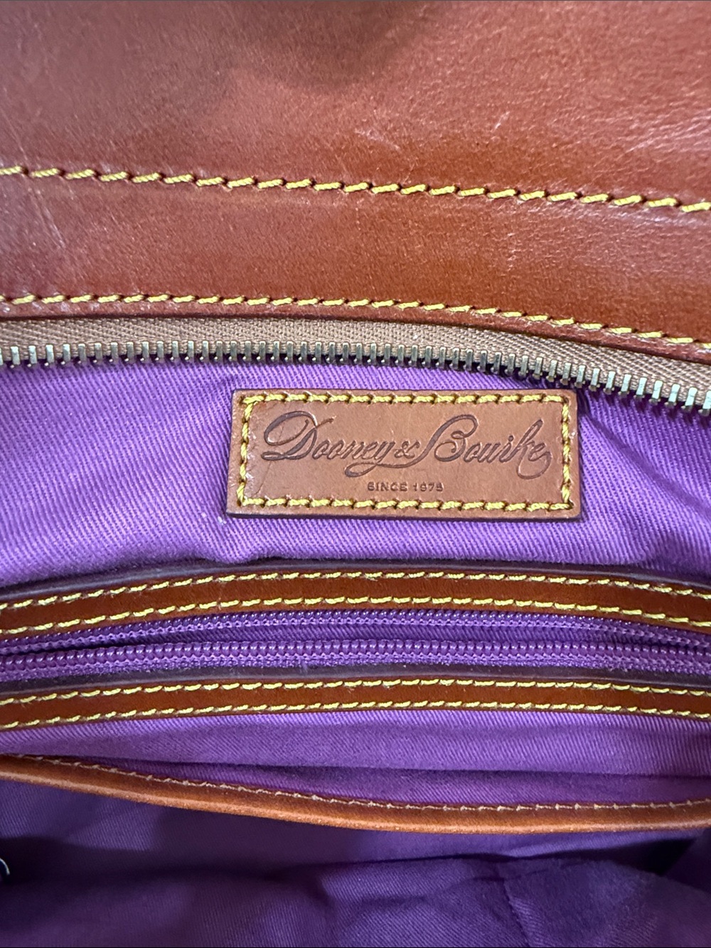 Dooney & Bourke Disney Parks Beauty & the Beast Dream Big Princess Leather Tote - Picture 12 of 16